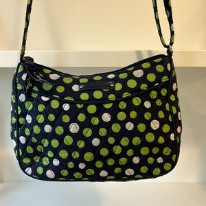 Vera Bradley Lucky You Polka Dot Little Cross Body Bag w/ Adjustable Strap